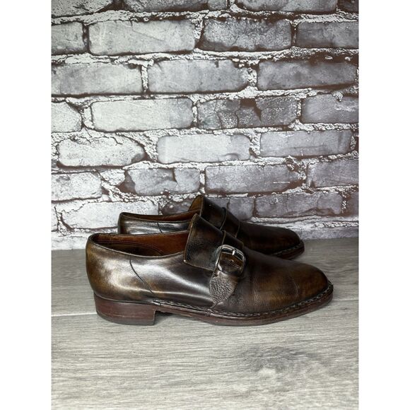 Barker Dark Brown Leather Monk Dress Loafers England Shoes Men’s Sz 6UK/7US/40EU main image 7